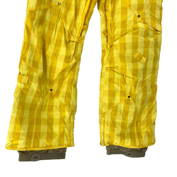 Burton Women’s Ski Snowboard Snow Pants Checkered Size Medium - Picture 5 of 15